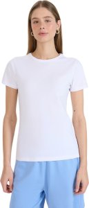 Koszulka damska 4F F2255 biała 4FWMM00TTSHF2255 10S 2XL 1