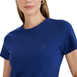 4f Koszulka damska 4F F2255 granatowa 4FWMM00TTSHF2255 031S XL 4