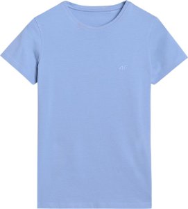 Koszulka damska 4F F2255 niebieska 4FWMM00TTSHF2255 32S L 2