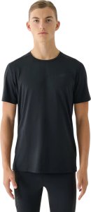 Koszulka męska 4F FNK M1343 czarna 4FWSS25TFTSM1343 20S 2XL 1