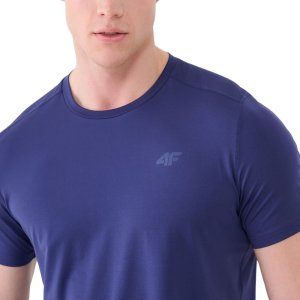 Koszulka męska 4F FNK M1343 granatowa 4FWSS25TFTSM1343 30S S 4