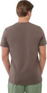 Koszulka męska 4F M1974 brązowowa 4FWSS25TTSHM1974 80S L 3