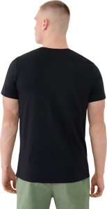 Koszulka męska 4F M1974 czarna 4FWSS25TTSHM1974 20S L 3