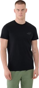 Koszulka męska 4F M1974 czarna 4FWSS25TTSHM1974 20S XL 1