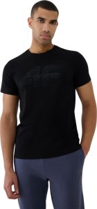 Koszulka męska 4F M2004 czarna 4FWSS25TTSHM2004 20S 2XL 1