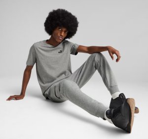 Puma Koszulka męska Ess Small No.1 Logo Tee szara 682534 03 S 5