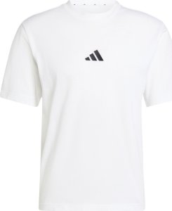 Adidas Koszulka męska adidas Essentials Small Logo Single Jersey biała JF1092 L 2