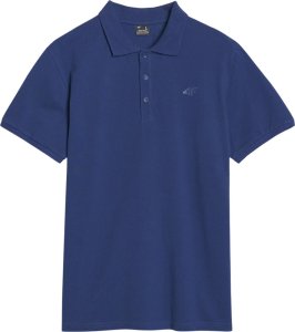 Koszulka męska polo 4F M366 granatowa 4FWMM00TPTSM366 031S S 2
