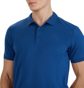 Koszulka męska polo 4F M367 granatowa 4FWMM00TPTSM367 031S S 4