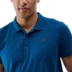 Koszulka męska polo 4F M367 niebieska 4FWMM00TPTSM367 46S M 4
