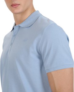 Koszulka męska polo 4F M407 jasnoniebieska 4FWSS25TPTSM407 34S L 4