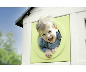 Smoby Domek dla dzieci Na palach ze zjeżdżalnią 11