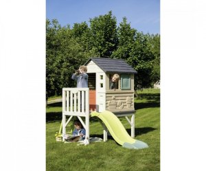 Smoby Domek dla dzieci Na palach ze zjeżdżalnią 3