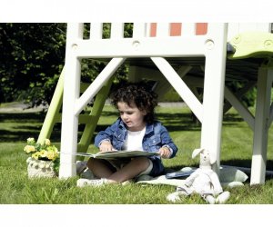 Smoby Domek dla dzieci Na palach ze zjeżdżalnią 4