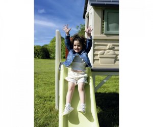 Smoby Domek dla dzieci Na palach ze zjeżdżalnią 5