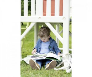 Smoby Domek dla dzieci Na palach ze zjeżdżalnią 8