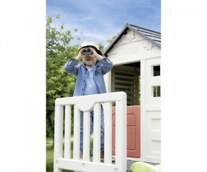 Smoby Domek dla dzieci Na palach ze zjeżdżalnią 9