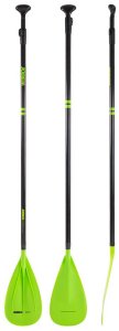Wiosło Jobe Fusion Stick SUP paddle lime 3-piece 1