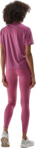 Legginsy damskie 4F F301 różowe 4FWAW24TFTIF301 53S S 2