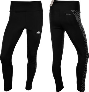 Legginsy damskie adidas High Rise Sport Zebra 7/8 czarne GR9652 XS 1