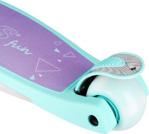 Hulajnoga dziecięca podświetlana led Nils Fun HLB1310 fioletowa 7