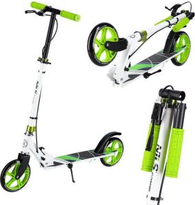 Hulajnoga miejska składana koła 180mm ABEC-7 Nils Extreme HM0180 zielona 2