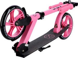 Hulajnoga miejska składana koła 200mm ABEC-7 Nils Extreme HM2009 różowa 9