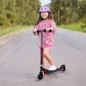 Hulajnoga miejska składana świecące koła LED 120mm ABEC-7 Nils Extreme HD120L 4