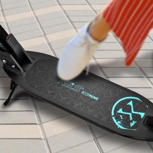 Hulajnoga miejska z hamulcem tarczowym Nils Extreme HM124T turkusowa 6