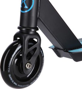 Hulajnoga wyczynowa do trików Stunt Nils Extreme ABEC-7 HS138 czarno-turkusowa 5