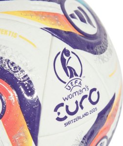 Adidas Piłka nożna adidas Women's Euro25 Pro biało-fioletowa JH1261 5 3