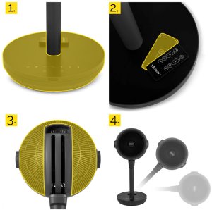 Termowentylator Yoer Farelka elektryczna Grzejnik Yoer 1800W +Timer TRYB ENERGOOSZCZĘDNY Tryb 3D 9