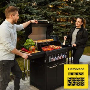 Yoer BeefChef GG06BK Grill ogrodowy gazowy 17.65 kW 58 cm x 43 cm 7