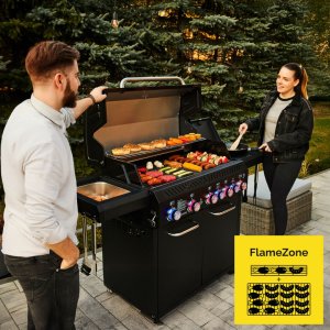 Yoer BeefBaron GG05BK Grill ogrodowy gazowy 25 kW 88 cm x 43 cm 7