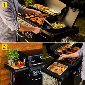 Yoer BeefBaron GG05BK Grill ogrodowy gazowy 25 kW 88 cm x 43 cm 9