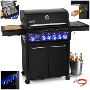 Yoer BeefMaster GG04BK Grill ogrodowy gazowy 21.15 kW 72 cm x 43 cm 2
