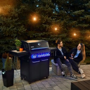 Yoer BeefMaster GG04BK Grill ogrodowy gazowy 21.15 kW 72 cm x 43 cm 12