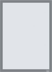 Nobo Samoprz magnetyczna ramka A3 2pcs srebrny 5