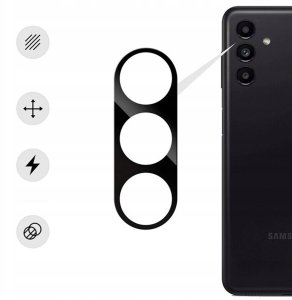 Szkło hartowane 5D Full Glue do aparatu - do Samsung Galaxy A16 4G / A16 5G / M16 5G Czarny 2