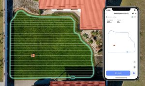 Robot koszący EZVIZ RM600 (CS-R64-A11) sterowanie Bluetooth/Wi-Fi 3