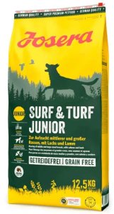 Josera Surf & Turf Junior z jagnieciną i łososiem 0.9kg 1