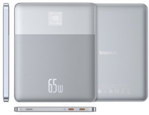 Baseus Magnetic Mini 10000mAh 30W różowy 1