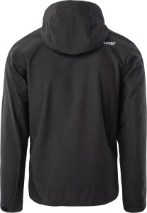 Męska kurtka przejściowa softshell membrana 10000mm Nikos II czarna rozmiar S 3