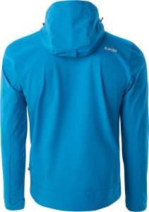 Męska kurtka przejściowa softshell membrana 10000mm Nikos II niebieska rozmiar L 3