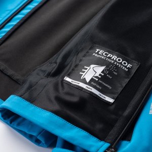 Męska kurtka przejściowa softshell membrana 10000mm Nikos II niebieska rozmiar L 6