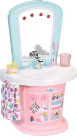 Zapf Baby born Interaktywna toaletka umywalka dla lalki (824078) 1