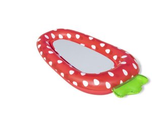 Materac dla dzieci Truskawka BESTWAY Siateczkowe dno + Zestaw naprawczy 3