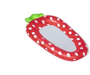 Materac dla dzieci Truskawka BESTWAY Siateczkowe dno + Zestaw naprawczy 4