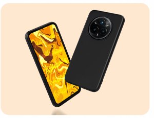Hello Case Etui do Realme 14 Pro Plus (Czarne, Matowe, Obudowa, Slim, Silikon, Case) 2