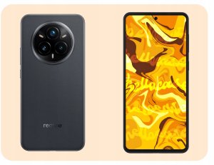 Hello Case Etui do Realme 14 Pro Plus (Czarne, Matowe, Obudowa, Slim, Silikon, Case) 3